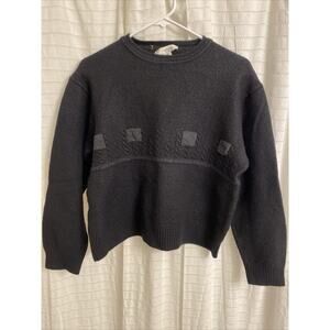 Turnbury Wool Sweater 48 Women’s Black Winter